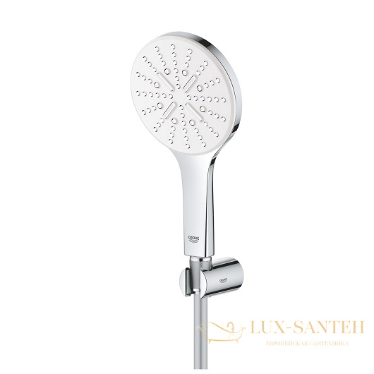 душевой гарнитур grohe rainshower smartactive 130 26581ls0, белый