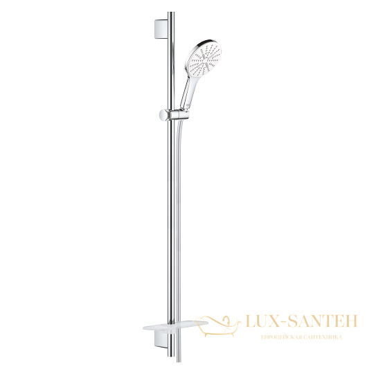 душевой гарнитур grohe rainshower smartactive 130 26579ls0 9,5 л/мин, белый