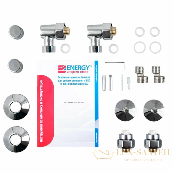 полотенцесушитель energy classik 600/300, хром