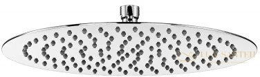 верхний душ e.c.a. shower head slim, 102145014ex, цвет хром