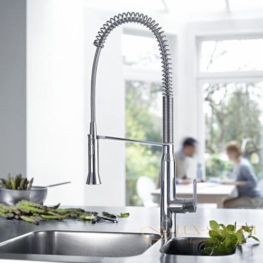 смеситель grohe k7 32950000 для мойки, хром