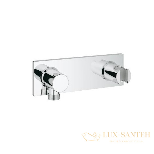 шланговое подсоединение grohe grohtherm f 27621000, хром