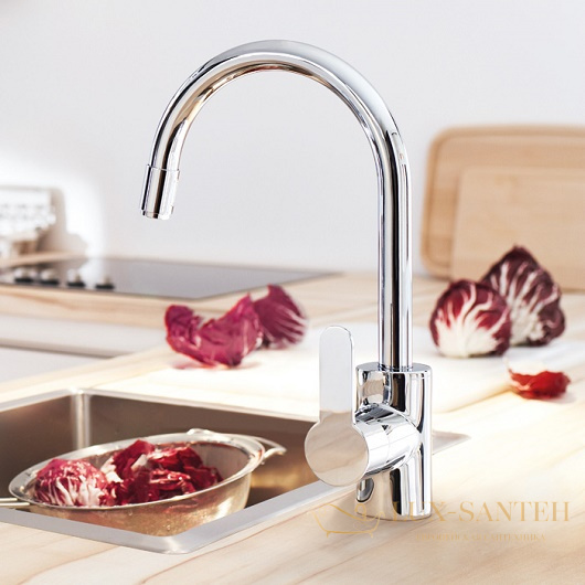 смеситель grohe eurostyle cosmopolitan 31126004 для мойки, хром