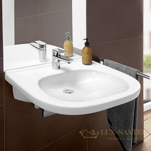 раковина villeroy & boch o.novo vita 41196001 610х550 мм, белый