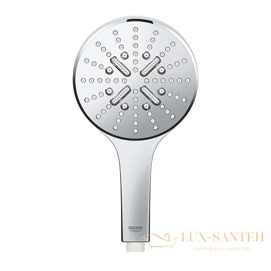 ручной душ grohe rainshower smartactive 130 26544000, хром