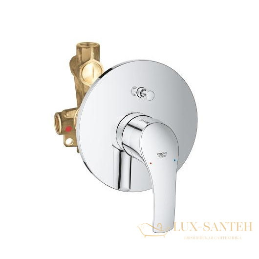 смеситель grohe eurosmart 33305002 для ванны, хром