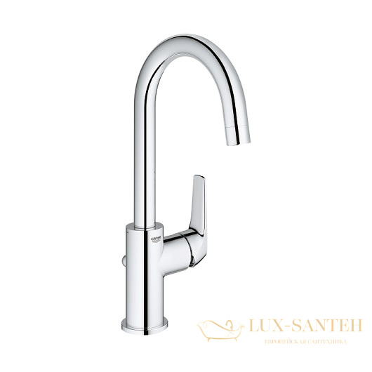 смеситель grohe bauflow 23753000 для раковины, хром