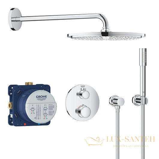 душевая система grohe grohtherm 34731000, хром