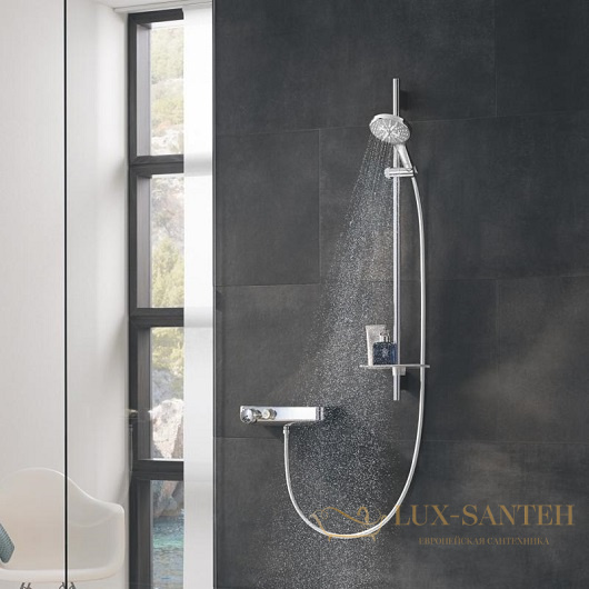 душевой гарнитур grohe rainshower smartactive 130 26578000, хром