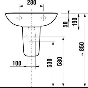 раковина подвесная jika olymp 55x42 1061.2.000.104.1