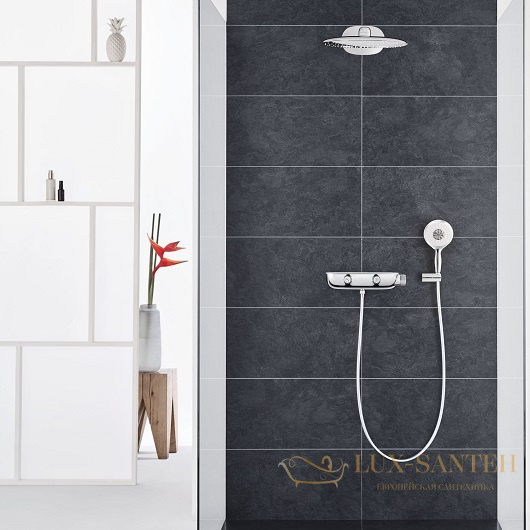 душевая система grohe rainshower smartcontrol 360 mono 26446000, хром