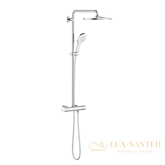 душевая система grohe rainshower smartactive 310 26648ls0 9,5 л/мин, белый