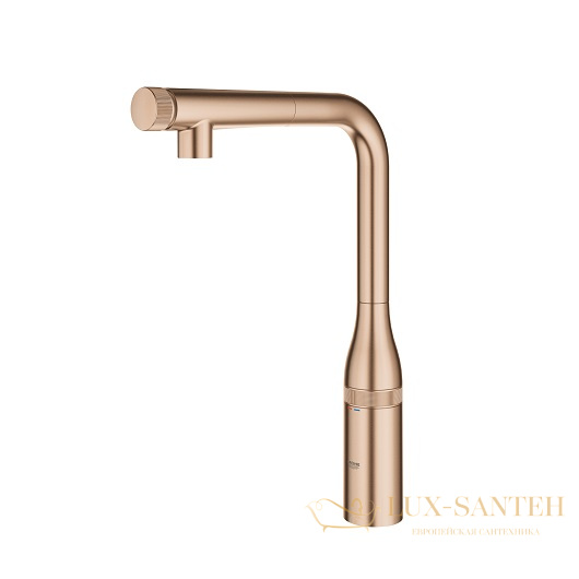 смеситель grohe essence smartcontrol 31615dl0 для мойки, теплый закат матовый