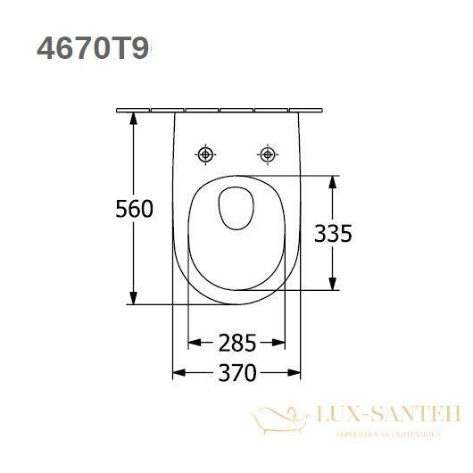 подвесной унитаз villeroy & boch universo 4670t901 twistflush, белый