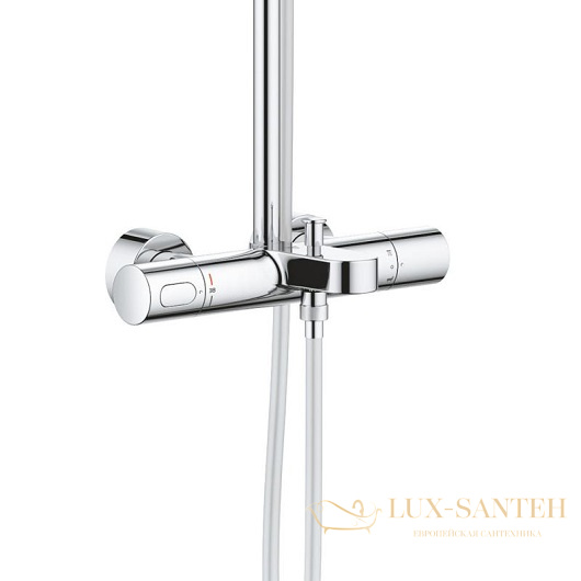 душевая система grohe rainshower smartactive 310 26657000, хром