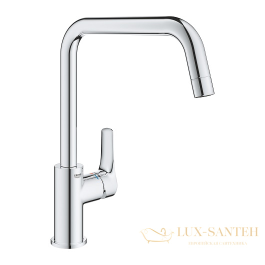 смеситель grohe eurosmart 30567000 для мойки, хром