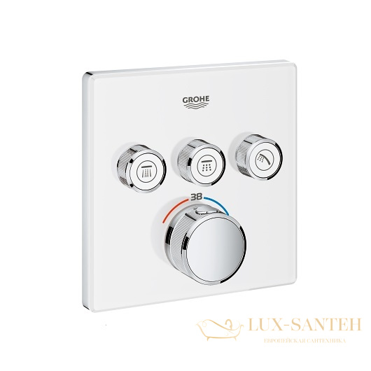 термостат grohe grohtherm smartcontrol 29157ls0, белый