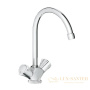 смеситель grohe costa l 31812001 для мойки, хром