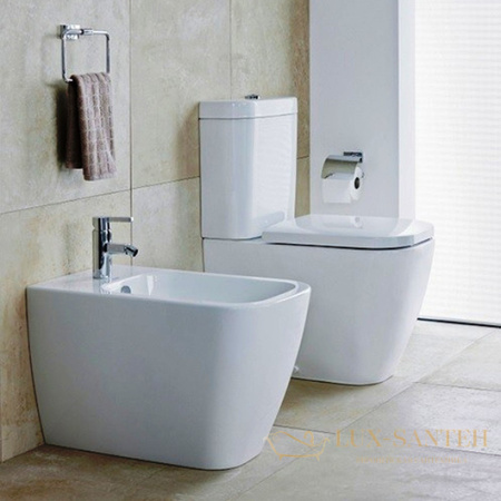 чаша напольного унитаза duravit happy d.2 2134090000, белый