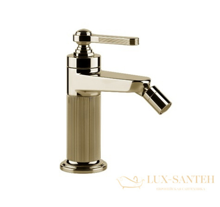 смеситель gessi venti20 65007.710 для биде, brass pvd