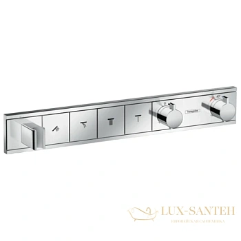 термостат для ванны hansgrohe rainselect 15357000 внешняя часть, хром