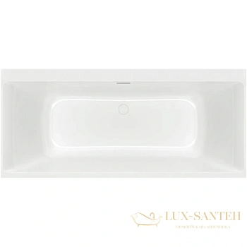 квариловая ванна villeroy & boch subway 3.0 ubq180sbw2dv-01 180х80 см, альпийский белый