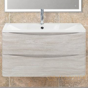 тумба под раковину belbagno acqua acqua-900-2c-so-rvb подвесная, rovere vintage bianco