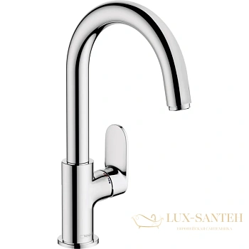 смеситель для раковины hansgrohe vernis blend 71554000, хром