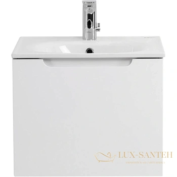 тумба belbagno etna etna-600-1c-so-bl-p 59,6 см, bianco lucido