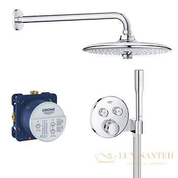 душевая система grohe grohtherm smartcontrol 34744000, хром