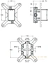 скрытая часть смесителя jacob delafon modulo 98699d-nf