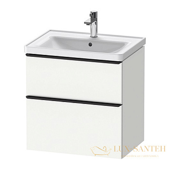 тумба под раковину duravit d-neo de435401818 634х452х625 мм, белый