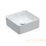 раковина накладная villeroy & boch collaro 4a2138rw ceramicplus 380х380 мм, белый матовый