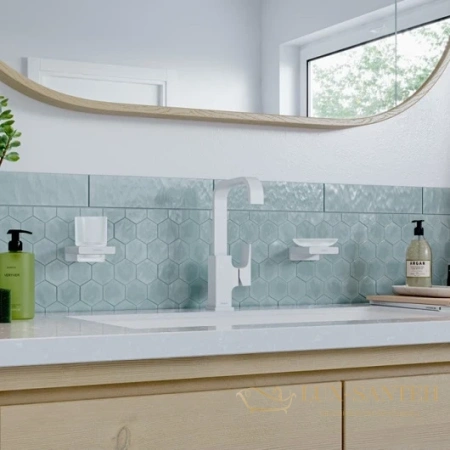 мыльница hansgrohe addstoris 41746700 матовый белый