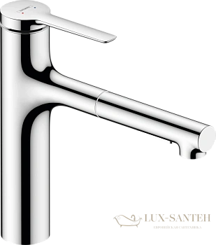 смеситель для кухни hansgrohe zesis m33 74801000 с вытяжным душем