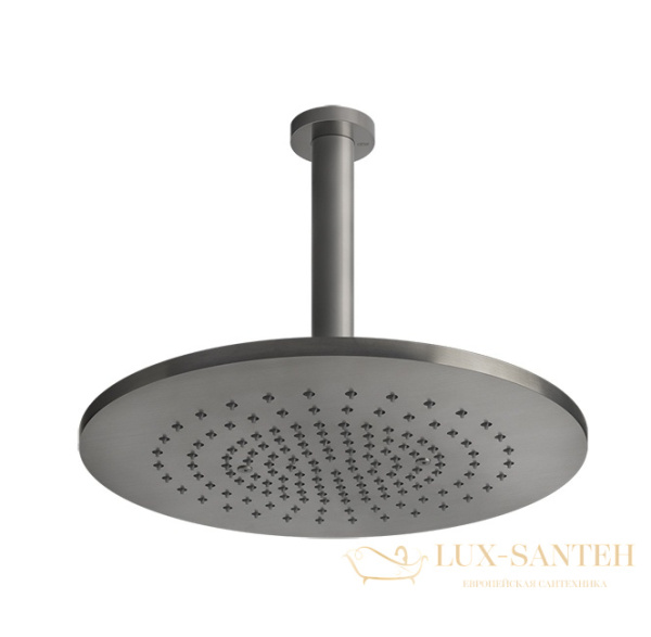 верхний душ gessi 316 shower 54152.239 ø 355 мм, нержавеющая сталь шлифованная