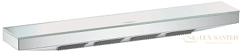 боковой душ hansgrohe rainfinity 500 1jet 26243000 с полкой, хром