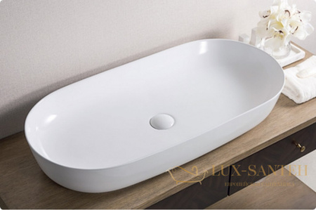 раковина-чаша belbagno bb1349 81 см, белый