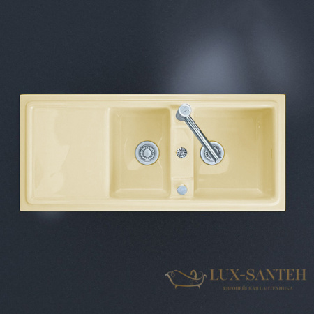 кухонная мойка duravit cassia 83 7513111900 1160х510 мм, бежевый