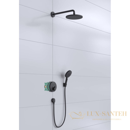 душевая система hansgrohe raindance s 240 1 jet 27959670 черный матовый