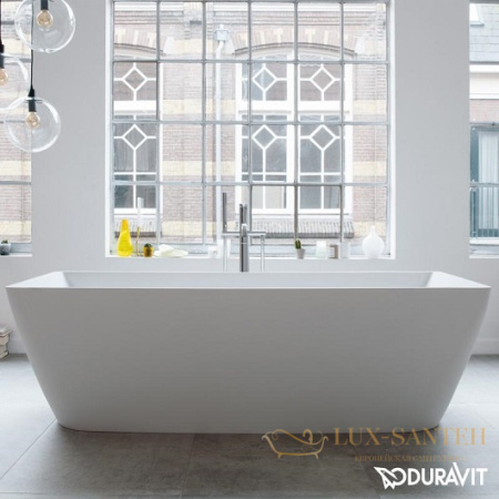 ванна duravit durasquare 700430000000000 185х85, белый