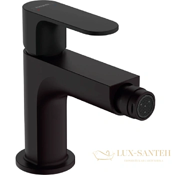 смеситель для биде hansgrohe rebris s 72210670, черный матовый