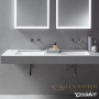 раковина встраиваемая снизу duravit starck 3 0305490000 490х365 мм, белый