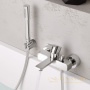 смеситель grohe lineare 33850001 для ванны, хром