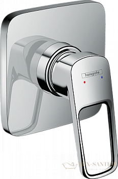 смеситель для душа hansgrohe logis loop 71612000, хром