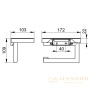 держатель для туалетной бумаги с полкой keuco reva, 12873019000, хром