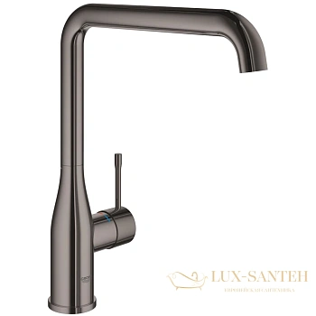 смеситель для кухонной мойки grohe essence new 30269a00, темный графит глянцевый