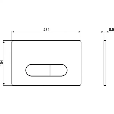 комплект  ideal standard tesi rimless tt00003/115a6, унитаз с инсталляцией, с сиденьем и клавишей смыва, черный матовый