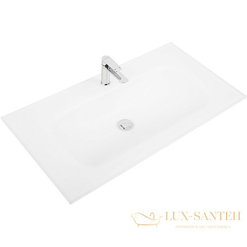 раковина belbagno bb1010/465-lv-vtr-bo 101 см, bianco opaco