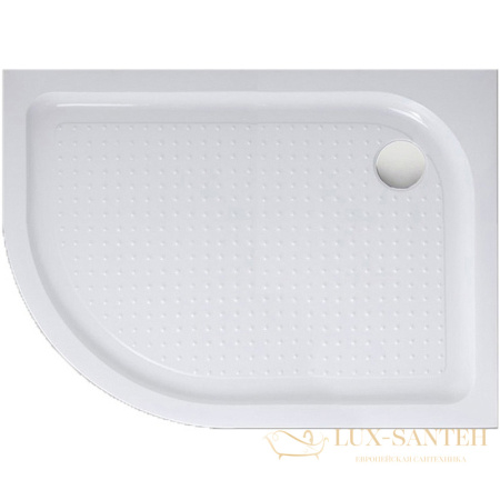 акриловый поддон для душа belbagno tray tray-bb-rh-100/80-550-15-w-r 100x80 r, белый